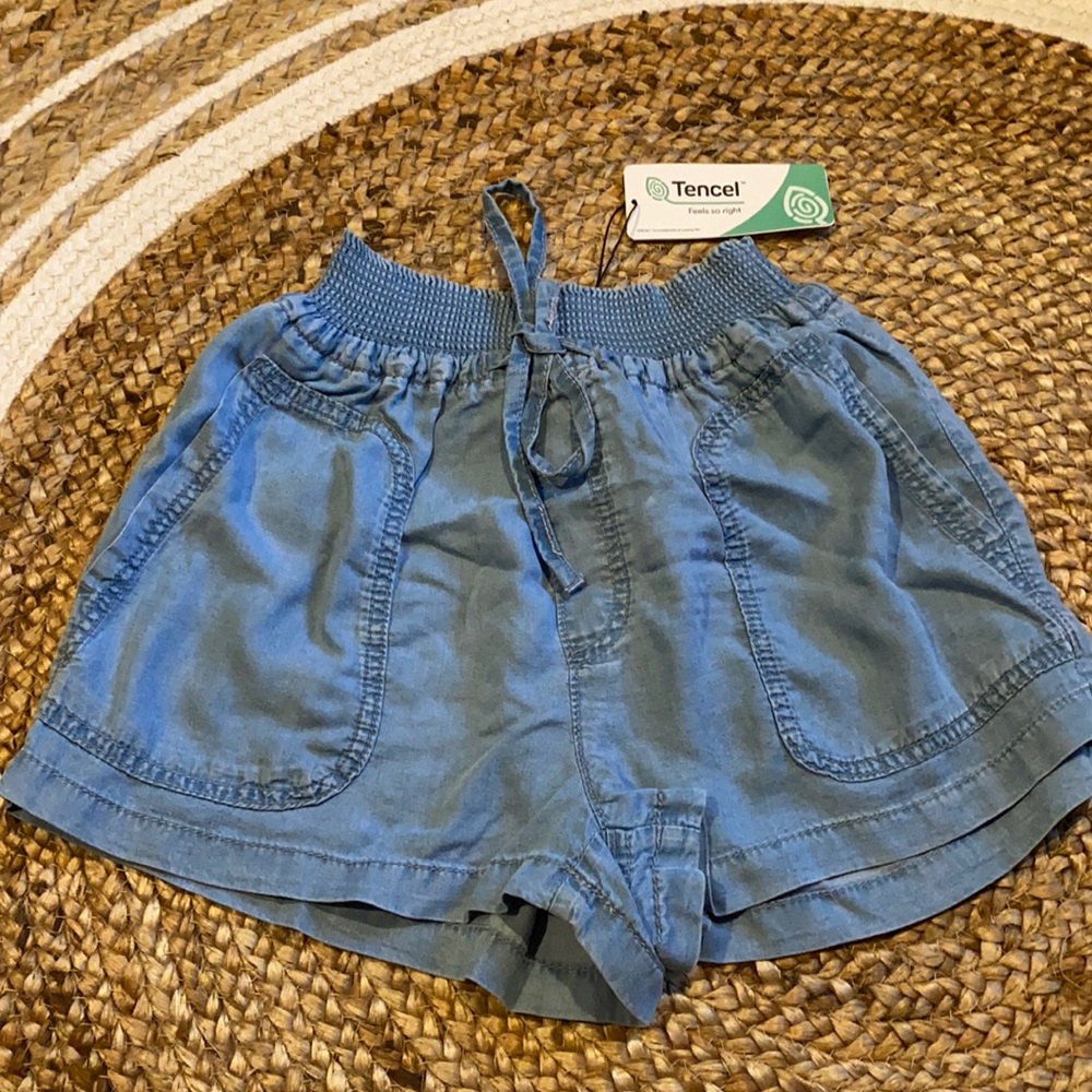 Chambray shorts